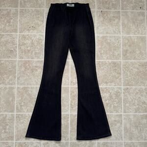 Rock & Roll Bargain Bell Pull On Flare Jeans Women's 29x36 Bell Bottoms Cowgirl